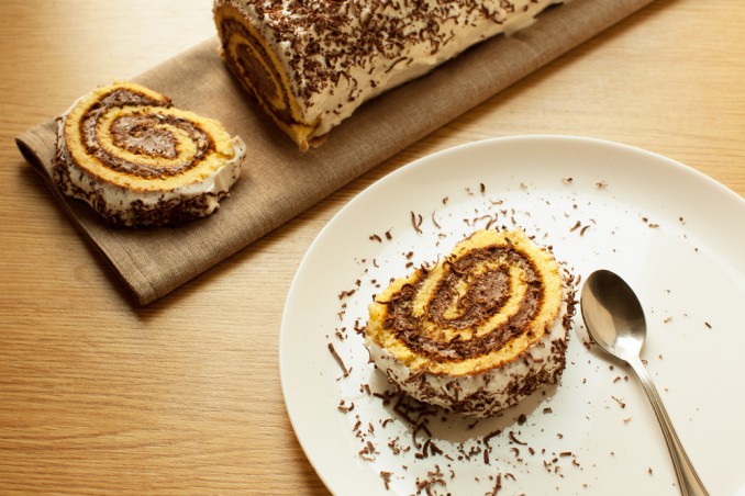 rotolo con gelato