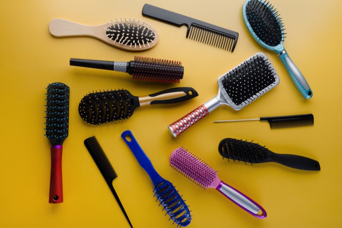 pulizia, pettini, spazzole