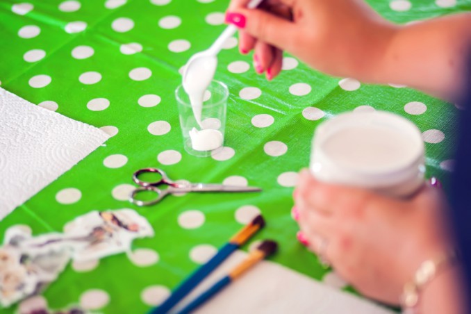 decoupage cartone, decoupage cartone come si fa