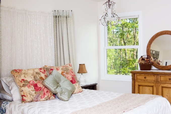 tende shabby chic fai da te, come fare tende shabby