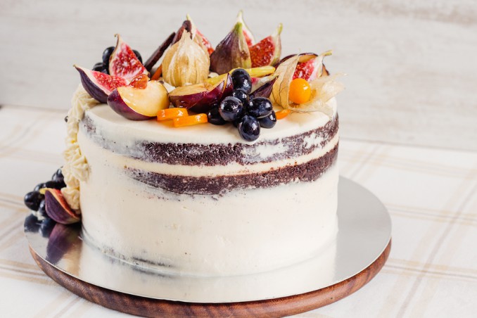 decorazioni torte autunno, torte tema autunno