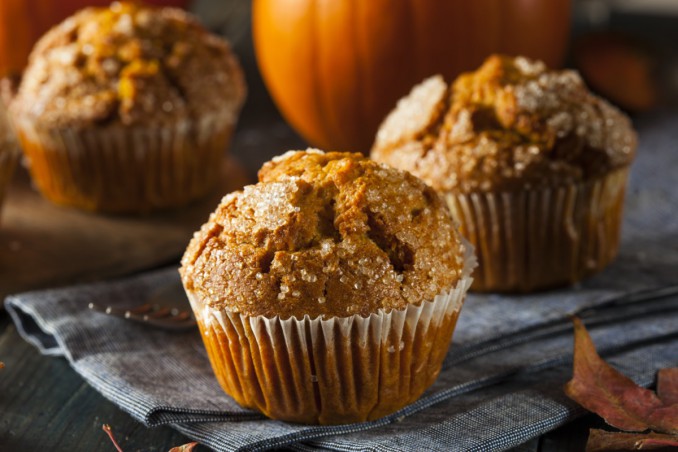 muffin alla zucca, ricetta, senza burro
