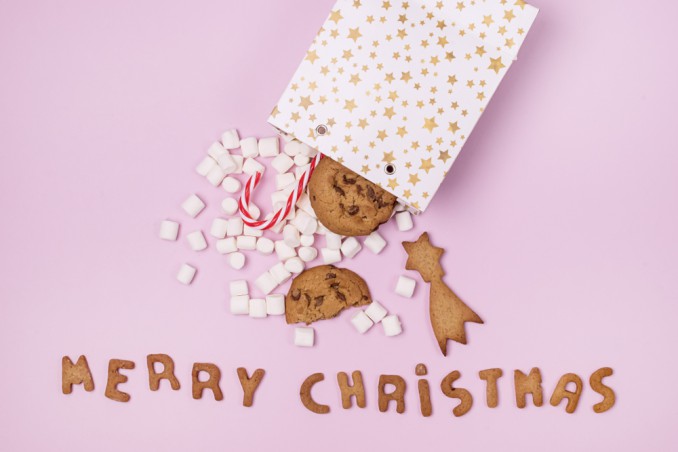 sacchetti biscotti natale