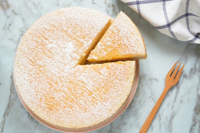 torta morbida marmellata