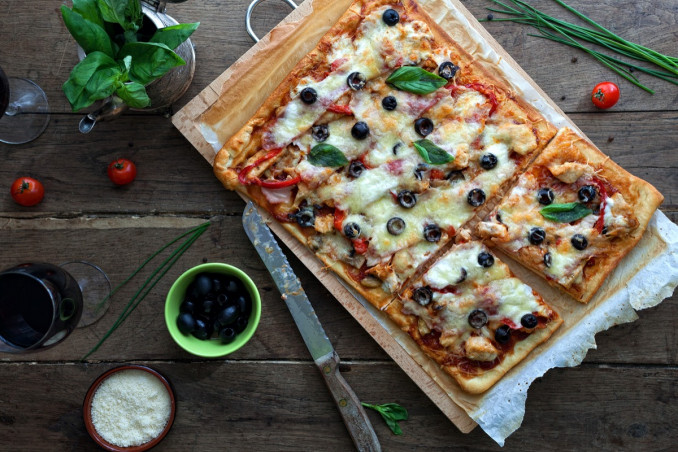 pizza, teglia, fai da te