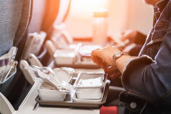 Cibo in aereo