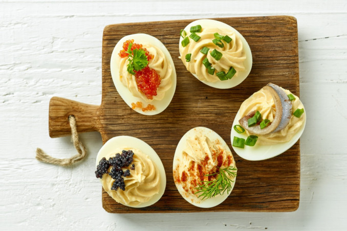 antipasto, Pasqua, uova