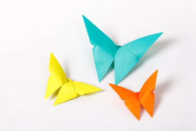 farfalle origami facili 