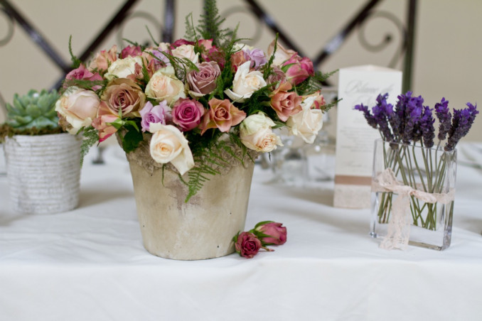 centrotavola, matrimonio, rustico