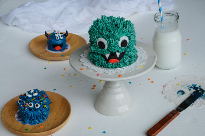 torte halloween decorate panna, torte halloween panna, decorazioni torte halloween panna