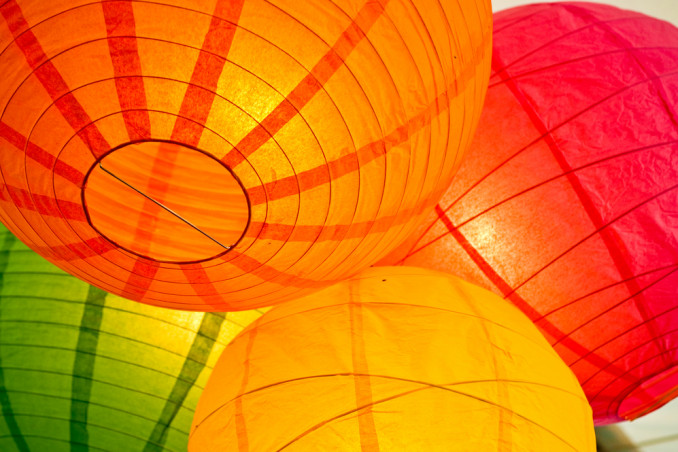 lanterne decorazioni natale