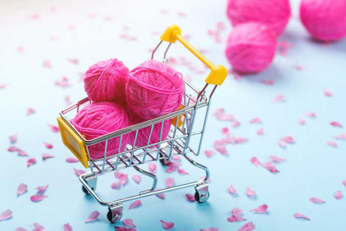 fiore lana fai da te