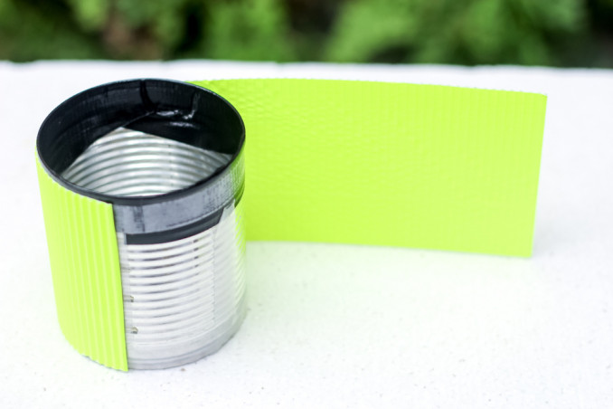 riusare contenitori latta