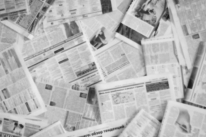 addobbi giornale fai da te