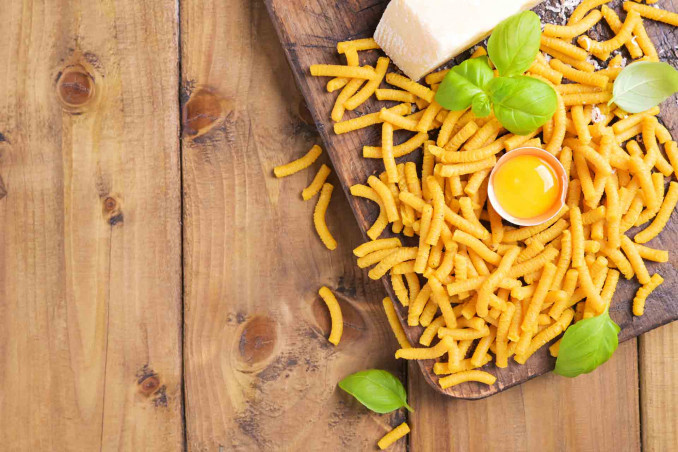 Passatelli asciutti allo scoglio