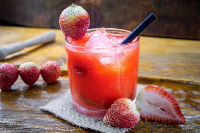 caipiroska, fragola, ricetta
