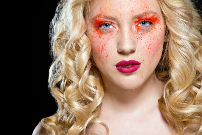 trucco occhi Halloween