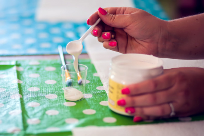 mod podge fatto in casa